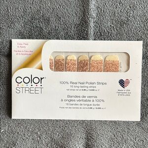 Color Street Coming up Rose Gold